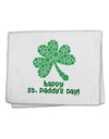 Happy St. Paddy's Day Shamrock Design 11&#x22;x18&#x22; Dish Fingertip Towel by TooLoud-Fingertip Towel-TooLoud-White-Davson Sales