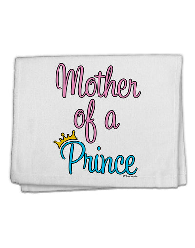 Mother of a Prince - Matching Mom and Son Design 11&#x22;x18&#x22; Dish Fingertip Towel by TooLoud-Fingertip Towel-TooLoud-White-Davson Sales