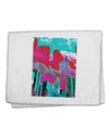 Chicago Abstract 2 Watercolor 11&#x22;x18&#x22; Dish Fingertip Towel-Fingertip Towel-TooLoud-White-Davson Sales