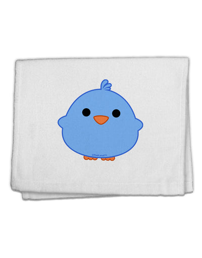 Cute Little Chick - Blue 11&#x22;x18&#x22; Dish Fingertip Towel by TooLoud-Fingertip Towel-TooLoud-White-Davson Sales