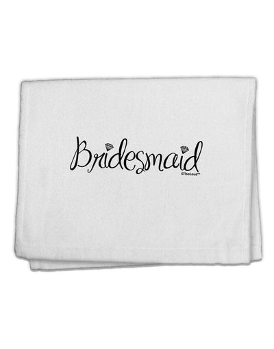 Bridesmaid Design - Diamonds 11&#x22;x18&#x22; Dish Fingertip Towel-Fingertip Towel-TooLoud-White-Davson Sales