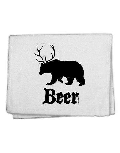 Beer Animal 11&#x22;x18&#x22; Dish Fingertip Towel-Fingertip Towel-TooLoud-White-Davson Sales