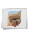 Montezuma Castle Artwork 11&#x22;x18&#x22; Dish Fingertip Towel-Fingertip Towel-TooLoud-White-Davson Sales