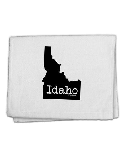 Idaho - United States Shape 11&#x22;x18&#x22; Dish Fingertip Towel-Fingertip Towel-TooLoud-White-Davson Sales