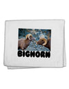 Two Bighorn Rams Text 11&#x22;x18&#x22; Dish Fingertip Towel-Fingertip Towel-TooLoud-White-Davson Sales