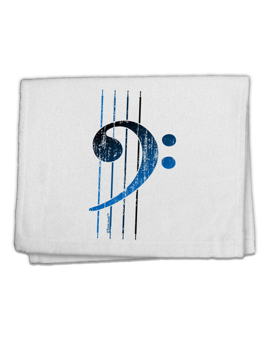 Distressed Bass Strings 11&#x22;x18&#x22; Dish Fingertip Towel-Fingertip Towel-TooLoud-White-Davson Sales
