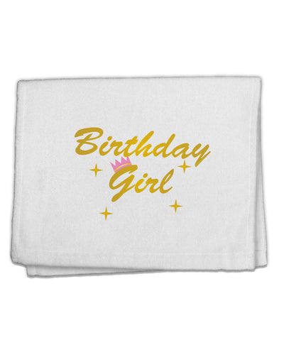 Birthday Girl Text 11&#x22;x18&#x22; Dish Fingertip Towel by TooLoud-TooLoud-White-Davson Sales