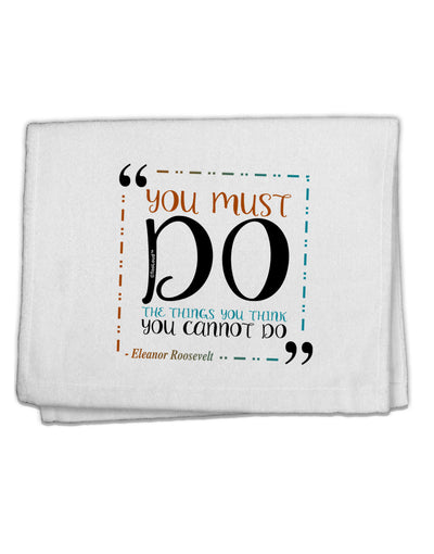 TooLoud You Must Eleanor R 11&#x22;x18&#x22; Dish Fingertip Towel-Fingertip Towel-TooLoud-White-Davson Sales