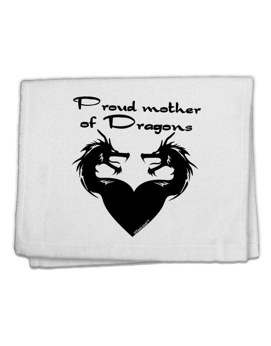 Proud Mother of Dragons 11&#x22;x18&#x22; Dish Fingertip Towel by TooLoud-Fingertip Towel-TooLoud-White-Davson Sales