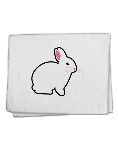 Cute Bunny Rabbit Easter 11&#x22;x18&#x22; Dish Fingertip Towel-Fingertip Towel-TooLoud-White-Davson Sales