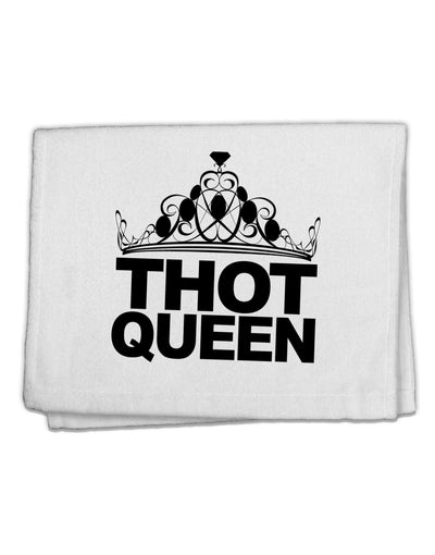 THOT Queen 11&#x22;x18&#x22; Dish Fingertip Towel-Fingertip Towel-TooLoud-White-Davson Sales