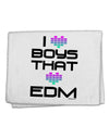 I Heart Boys That Heart EDM 11&#x22;x18&#x22; Dish Fingertip Towel-Fingertip Towel-TooLoud-White-Davson Sales