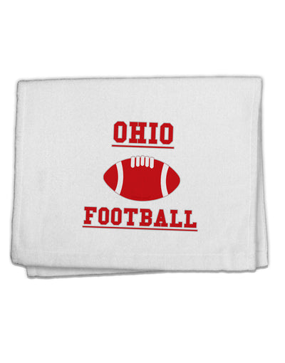 Ohio Football 11&#x22;x18&#x22; Dish Fingertip Towel by TooLoud-TooLoud-White-Davson Sales