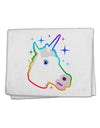 Magical Rainbow Sparkle Unicorn 11&#x22;x18&#x22; Dish Fingertip Towel-Fingertip Towel-TooLoud-White-Davson Sales