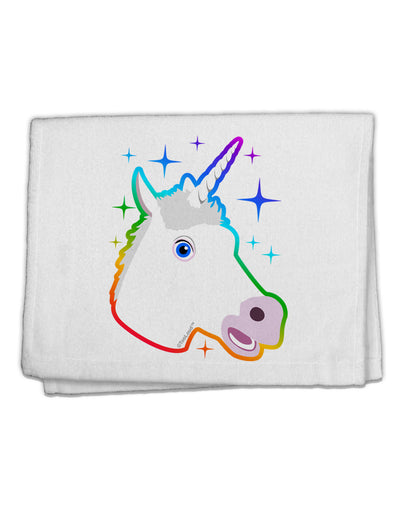 Magical Rainbow Sparkle Unicorn 11&#x22;x18&#x22; Dish Fingertip Towel-Fingertip Towel-TooLoud-White-Davson Sales