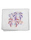 Patriotic Fireworks with Bursting Stars 11&#x22;x18&#x22; Dish Fingertip Towel by TooLoud-Fingertip Towel-TooLoud-White-Davson Sales