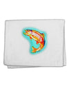 Rainbow Trout WaterColor 11&#x22;x18&#x22; Dish Fingertip Towel-Fingertip Towel-TooLoud-White-Davson Sales