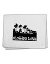 Florida Love - Palm Trees Cutout Design 11&#x22;x18&#x22; Dish Fingertip Towel by TooLoud-Fingertip Towel-TooLoud-White-Davson Sales