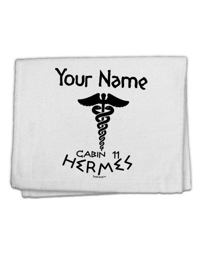 Personalized Cabin 11 Hermes 11&#x22;x18&#x22; Dish Fingertip Towel by TooLoud-Fingertip Towel-TooLoud-White-Davson Sales