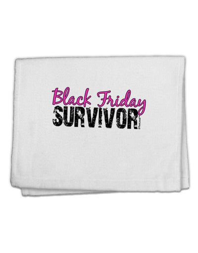 Black Friday Survivor 11&#x22;x18&#x22; Dish Fingertip Towel-Fingertip Towel-TooLoud-White-Davson Sales