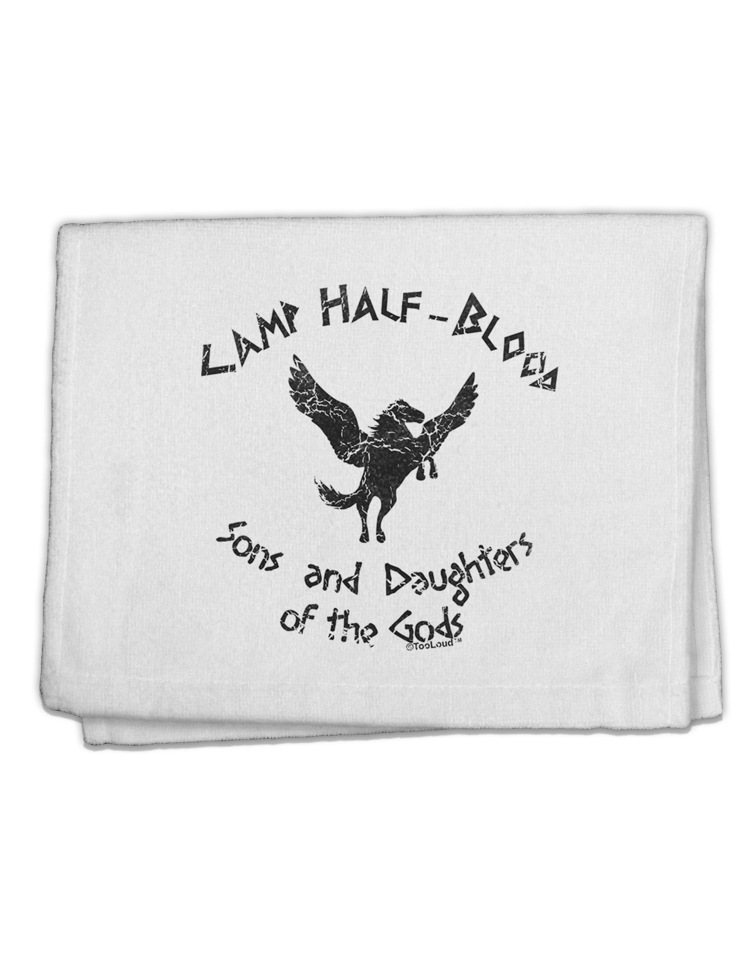 Camp Half-Blood Sons and Daughters 11&#x22;x18&#x22; Dish Fingertip Towel-Fingertip Towel-TooLoud-White-Davson Sales