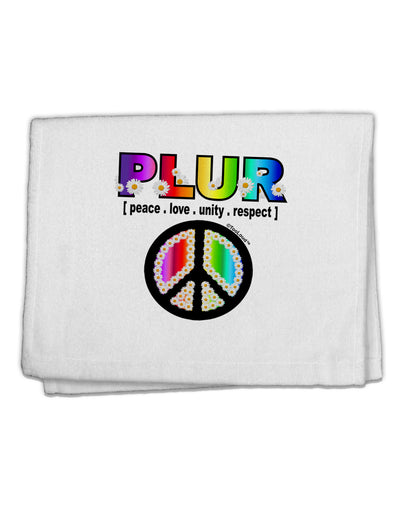 PLUR Rainbow 11&#x22;x18&#x22; Dish Fingertip Towel-Fingertip Towel-TooLoud-White-Davson Sales