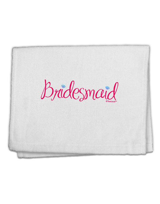 Bridesmaid Design - Diamonds - Color 11&#x22;x18&#x22; Dish Fingertip Towel-Fingertip Towel-TooLoud-White-Davson Sales
