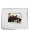 Laying Black Bear 11&#x22;x18&#x22; Dish Fingertip Towel-Fingertip Towel-TooLoud-White-Davson Sales