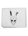 Scary Bunny Face White Distressed 11&#x22;x18&#x22; Dish Fingertip Towel-Fingertip Towel-TooLoud-White-Davson Sales