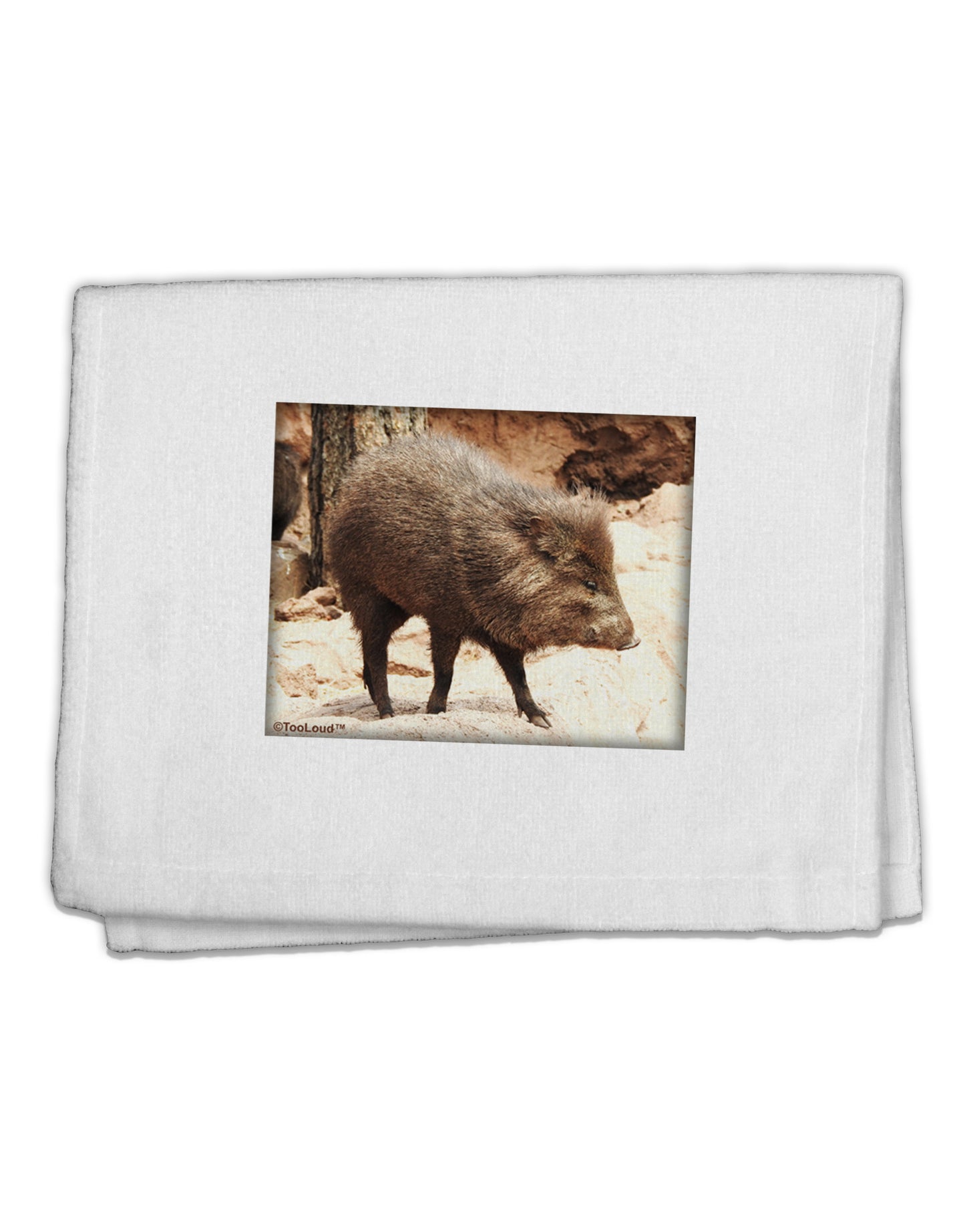 Little Javelina 11&#x22;x18&#x22; Dish Fingertip Towel-Fingertip Towel-TooLoud-White-Davson Sales