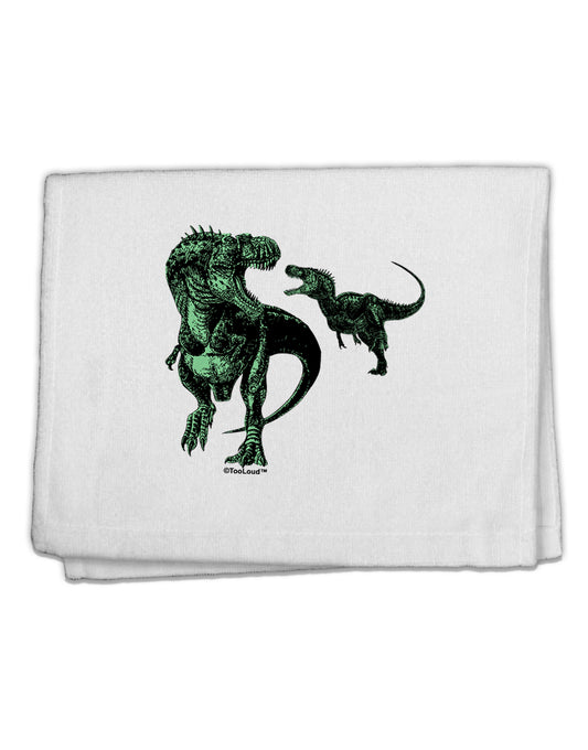 Jurassic Dinosaur Design 1 11&#x22;x18&#x22; Dish Fingertip Towel by TooLoud-Fingertip Towel-TooLoud-White-Davson Sales