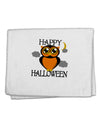 Owl Orange Text 11&#x22;x18&#x22; Dish Fingertip Towel-Fingertip Towel-TooLoud-White-Davson Sales