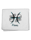 Pisces Symbol 11&#x22;x18&#x22; Dish Fingertip Towel-Fingertip Towel-TooLoud-White-Davson Sales