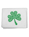 St. Patrick's Day Shamrock Design - Shamrocks 11&#x22;x18&#x22; Dish Fingertip Towel by TooLoud-Fingertip Towel-TooLoud-White-Davson Sales