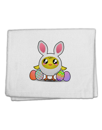 Chick In Bunny Costume 11&#x22;x18&#x22; Dish Fingertip Towel-Fingertip Towel-TooLoud-White-Davson Sales