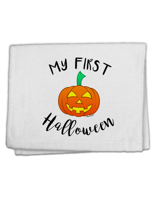 My First Halloween 11&#x22;x18&#x22; Dish Fingertip Towel by TooLoud-Fingertip Towel-TooLoud-White-Davson Sales