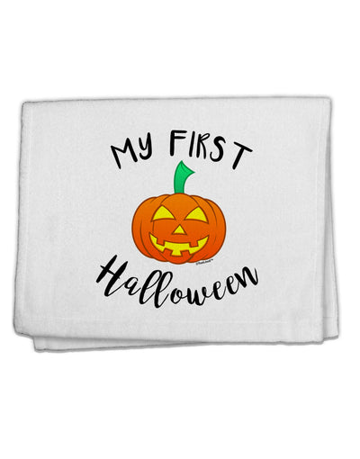 My First Halloween 11&#x22;x18&#x22; Dish Fingertip Towel by TooLoud-Fingertip Towel-TooLoud-White-Davson Sales