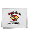 Ironworker - Superpower 11&#x22;x18&#x22; Dish Fingertip Towel-Fingertip Towel-TooLoud-White-Davson Sales