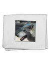 TooLoud White Wolf Face 11&#x22;x18&#x22; Dish Fingertip Towel-Fingertip Towel-TooLoud-White-Davson Sales