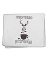 Espresso Patronum 11&#x22;x18&#x22; Dish Fingertip Towel-Fingertip Towel-TooLoud-White-Davson Sales