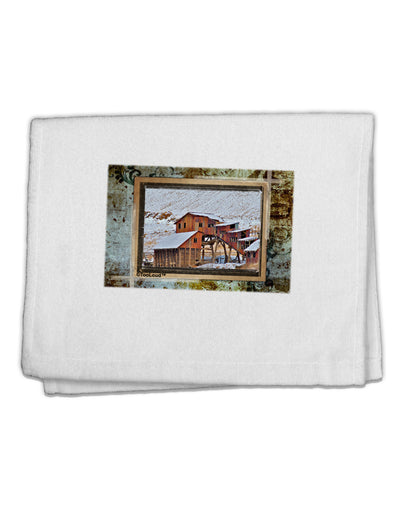 Mine Scene Colorado 11&#x22;x18&#x22; Dish Fingertip Towel by TooLoud-Fingertip Towel-TooLoud-White-Davson Sales