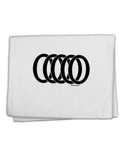 Five Golden Rings 11&#x22;x18&#x22; Dish Fingertip Towel-Fingertip Towel-TooLoud-White-Davson Sales