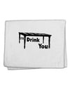 I'll Drink You Under the Table 11&#x22;x18&#x22; Dish Fingertip Towel-Fingertip Towel-TooLoud-White-Davson Sales