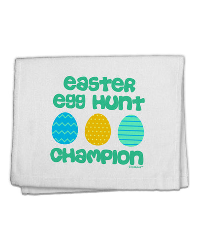 Easter Egg Hunt Champion - Blue and Green 11&#x22;x18&#x22; Dish Fingertip Towel by TooLoud-Fingertip Towel-TooLoud-White-Davson Sales