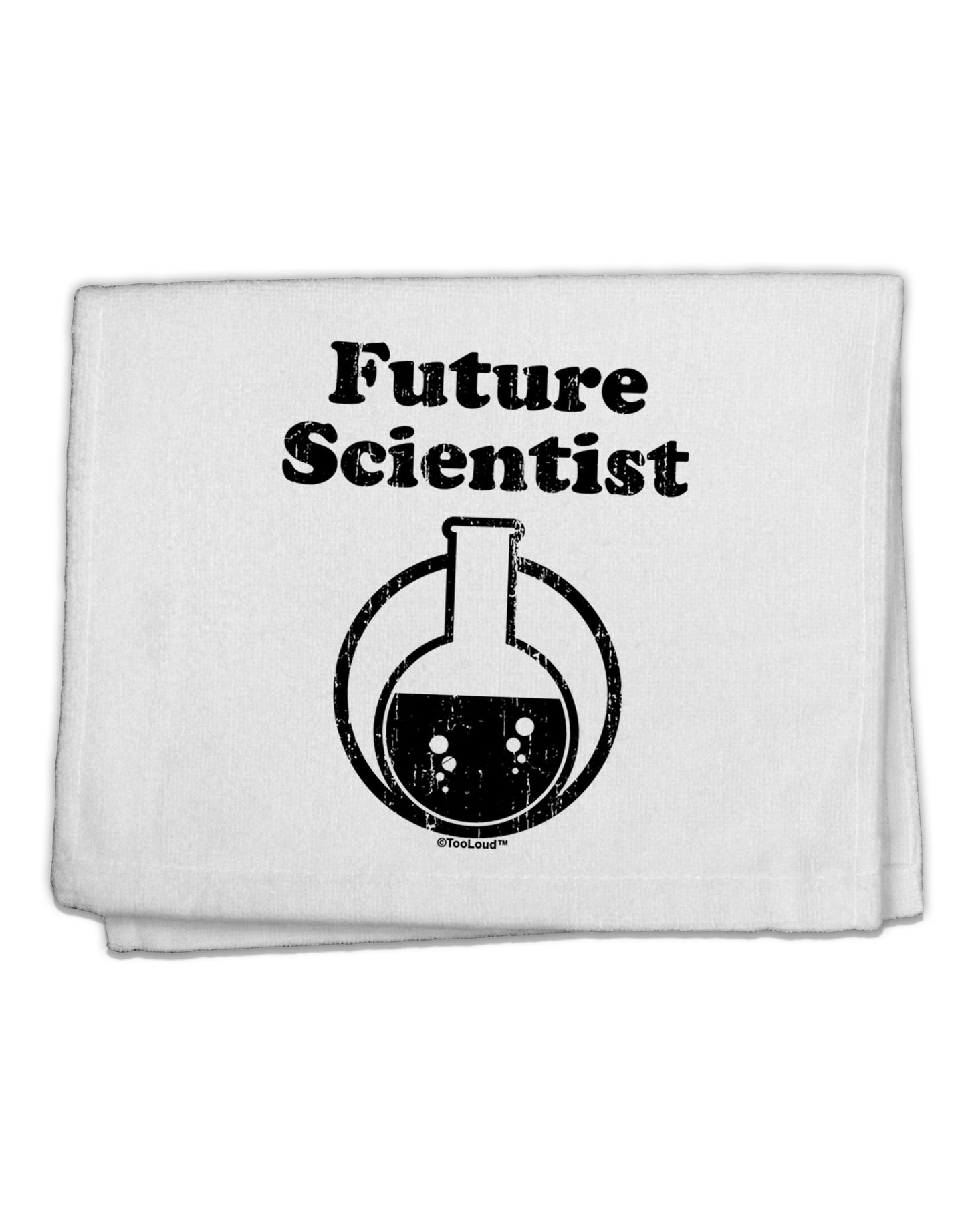 Future Scientist Distressed 11&#x22;x18&#x22; Dish Fingertip Towel-Fingertip Towel-TooLoud-White-Davson Sales
