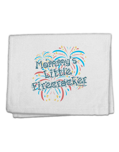 Mommy's Little Firecracker 11&#x22;x18&#x22; Dish Fingertip Towel-Fingertip Towel-TooLoud-White-Davson Sales