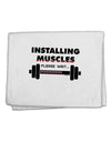 Installing Muscles 11&#x22;x18&#x22; Dish Fingertip Towel-Fingertip Towel-TooLoud-White-Davson Sales