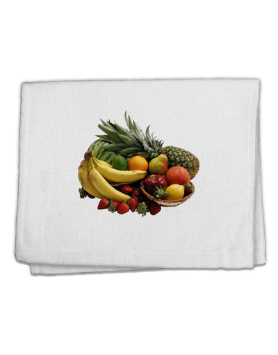 Fruit Basket Still Life 11&#x22;x18&#x22; Dish Fingertip Towel-Fingertip Towel-TooLoud-White-Davson Sales