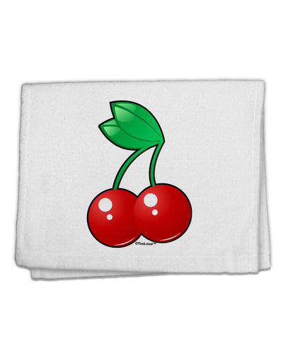 Cherries 11&#x22;x18&#x22; Dish Fingertip Towel-Fingertip Towel-TooLoud-White-Davson Sales