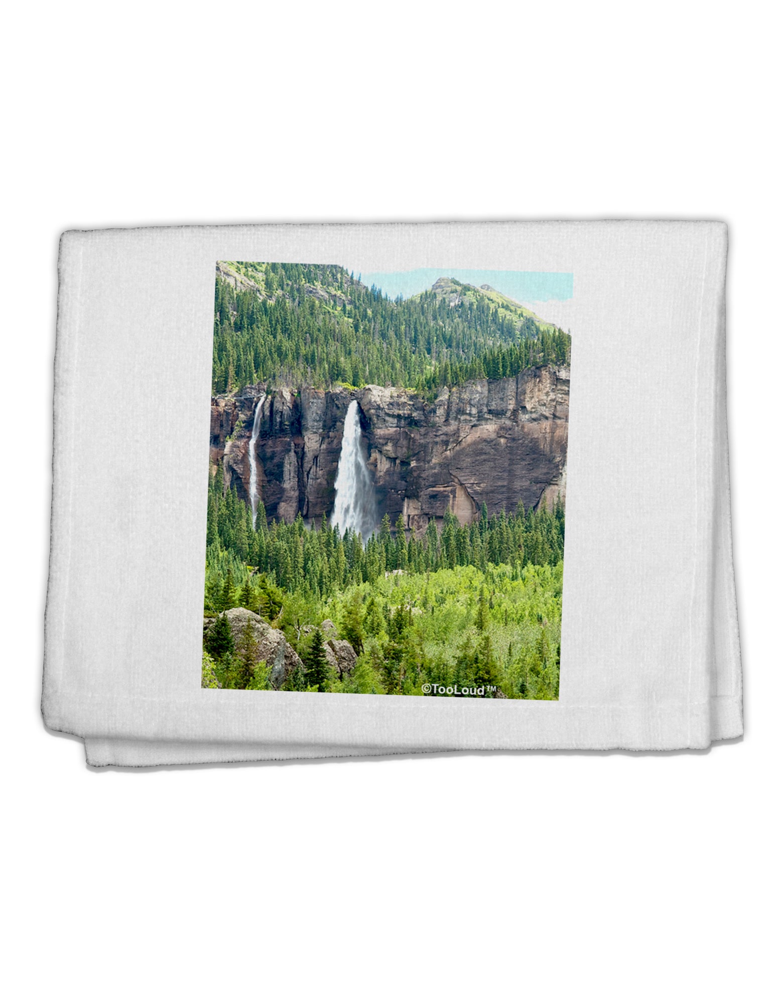 Beautiful Cliffs Nature 11&#x22;x18&#x22; Dish Fingertip Towel by TooLoud-Fingertip Towel-TooLoud-White-Davson Sales